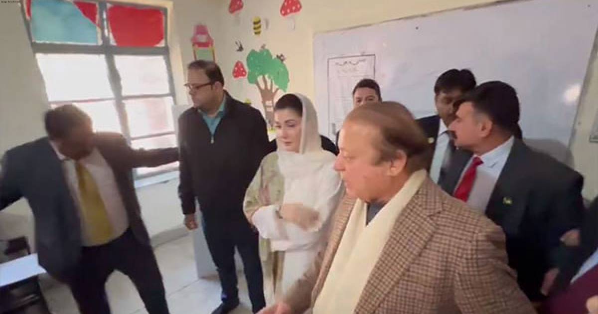 Pakistan Elections: Nawaz Sharif casts vote at polling station in Lahore